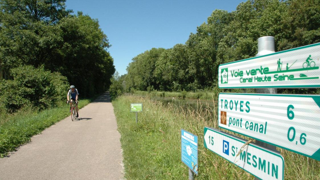 La Seine a velo une chance pour l Aube